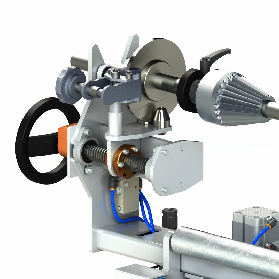 Suojakalvon levityslaite BP-1250-rainaleikkurissa